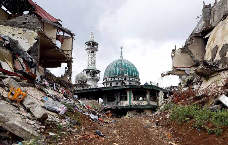 Cảnh tan hoang như tận thế ở thành phố Philippines bị IS nghiền nát